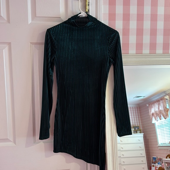 Green Revolve SuperDown Dress - Picture 2 of 4